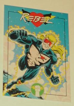Dark Horse Rebel Trading Card Jerry Ordway Art Top