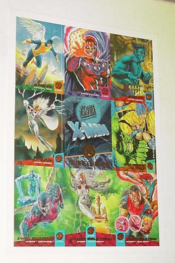 Fleer 94 Ultra Promo - X-Men Professor X Archangel