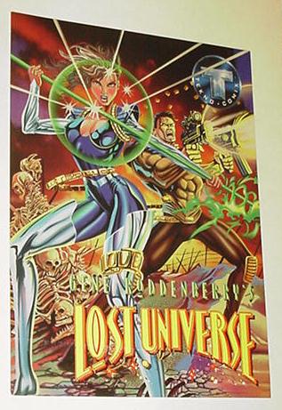 Gene Roddenberry's Lost Universe Promo Tekno Comix