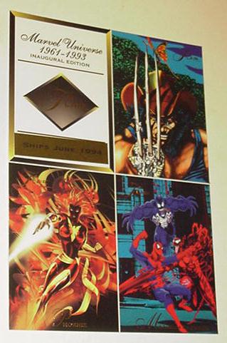 Marvel Universe Flair 1994 Promo - Dark Phoenix Ve
