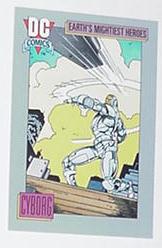 Cyborg Trading Card DC Comics Presents Teen Titans