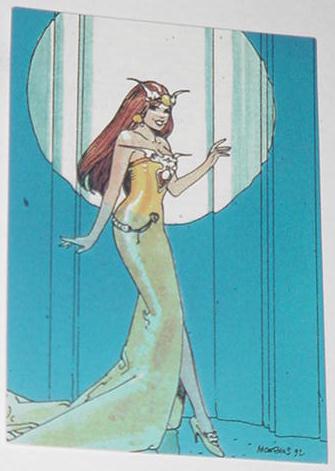 Elaine Trading Card Moebius Art Arzach