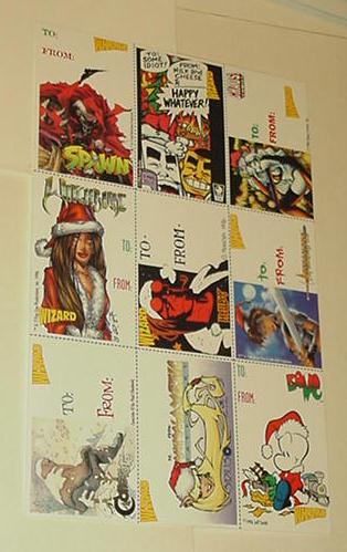 Wizard Christmas Tags # 5- Bone Jeff Smith, Spawn