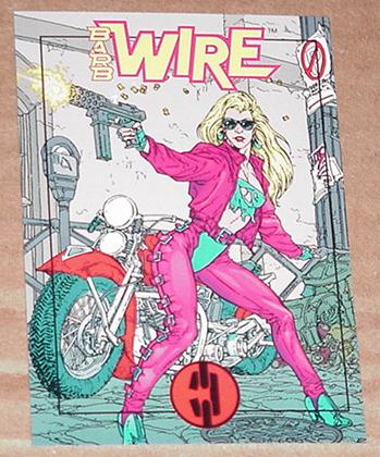 Barb Wire Trading Card Topps Dark Horse