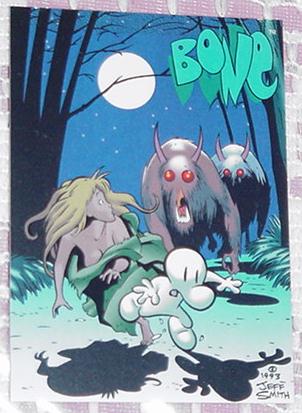 Bone Trading Card Jeff Smith Wizard Creators Portf