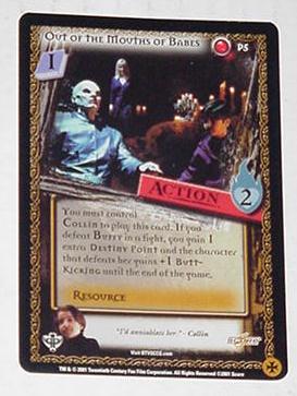 Buffy the Vampire Slayer Trading Card Game Out of