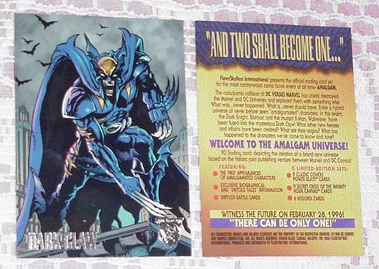 Darkclaw Trading Card Amalgam Promo Batman / Wolve