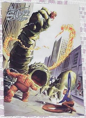 Fantastic Four Trading Card Alex Ross Art Promo