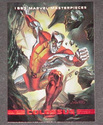 Colossus Trading Card Julie Bell X-Men X-Force