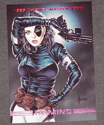 Domino Trading Card X-Force X-Men Cable Joe Jusko