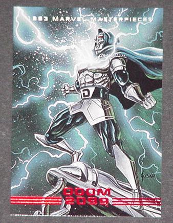 Doom 2099 Trading Card Joe Jusko