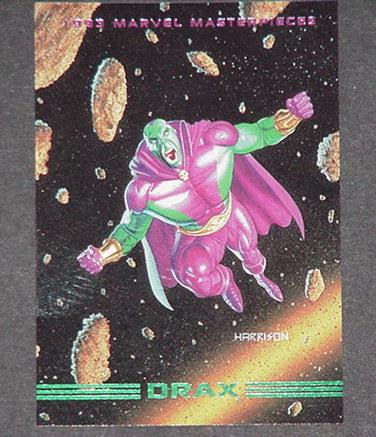 Drax Trading Card Warlock Infinity Gaultlet Lou Ha