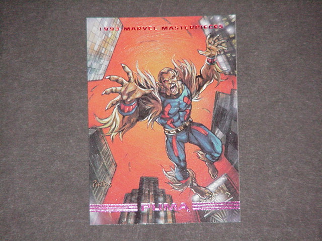 Puma Trading Card Spider-Man Joe Phillips