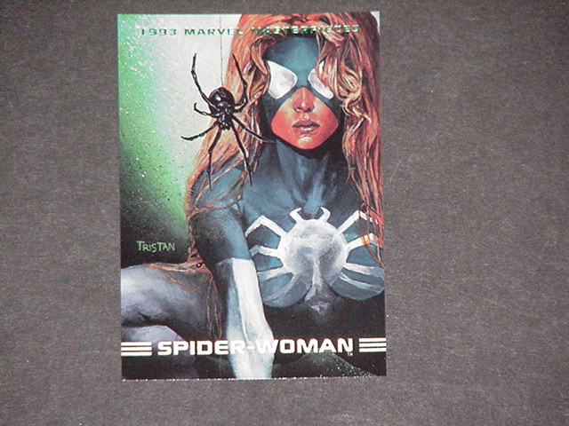 Spider-Woman Trading Card Tristan Schane