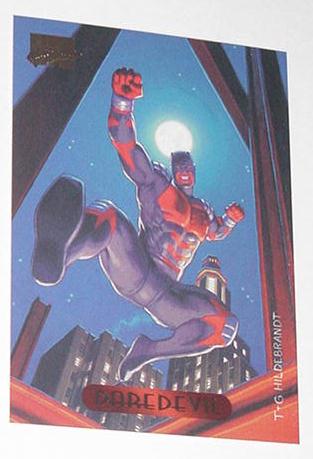 Daredevil Trading Card New Costume Greg Tim Hildeb