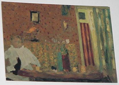 After The Meal Trading Card Edouard Vuillard