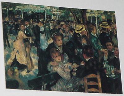 Ball At The Moulin De Galette Trading Card Renoir