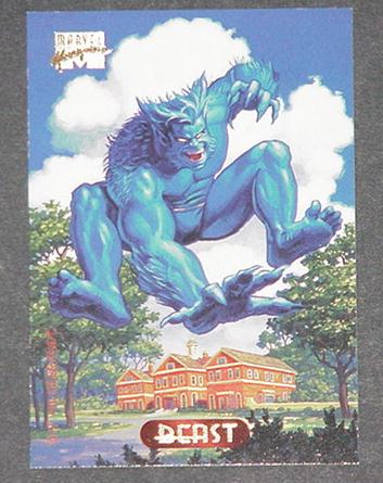 Beast Trading Card Wolverine and the X-Men Greg Ti