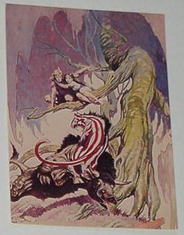 Beasts Of Venus Trading Card Frank Frazetta Art