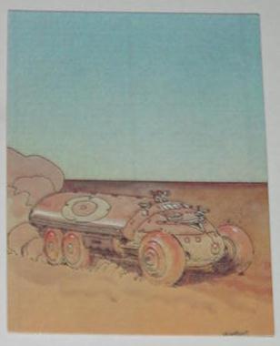 Beetroot 2000 Trading Card Moebius Art Airtight Ga