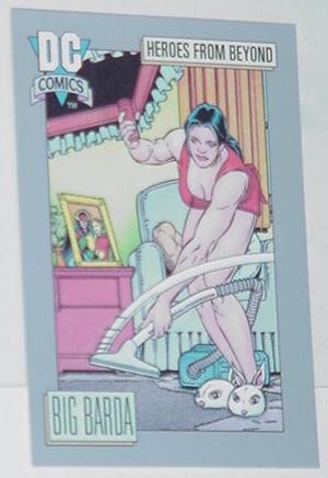 Big Barda Trading Card Mister Miracle Apokolips JL