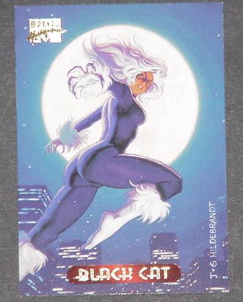 Black Cat Trading Card Spider-Man Greg Tim Hildebr