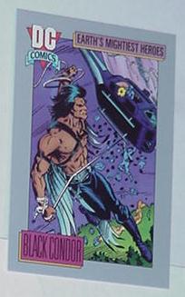 Black Condor Trading Card DC Comics