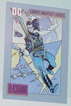 Blackhawk Trading Card DC Military Comics