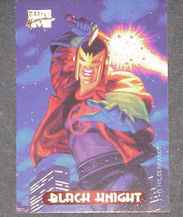 Black Knight Trading Card Avengers Greg Tim Hildeb