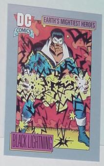 Black Lightning Trading Card DC Comics