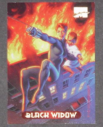 Black Widow Trading Card Avengers Daredevil Greg T