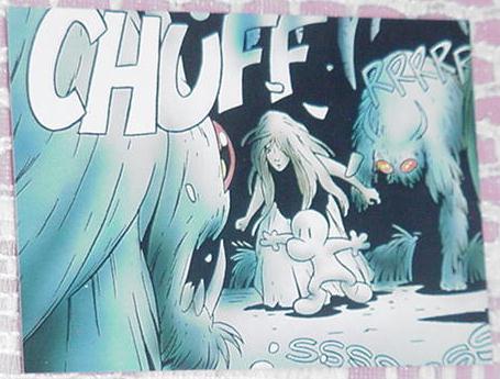 Bone Trading Card Surrounded!