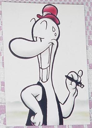 Bone Trading Card Smiley Bone