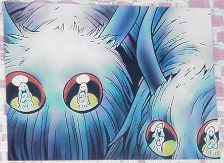 Bone Trading Card The Rat Creatures close in