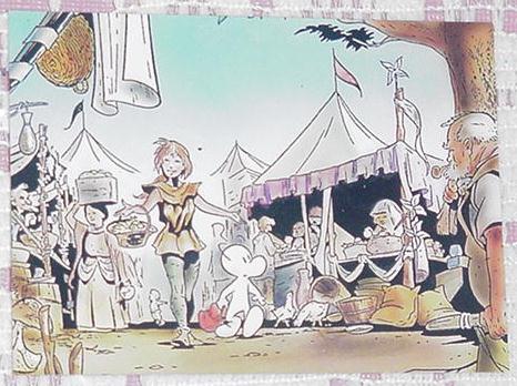 Bone Trading Card The spring fair