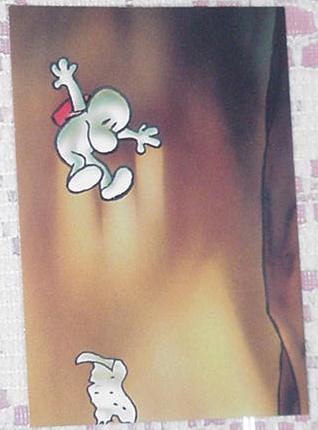 Bone Trading Card Bone Falling