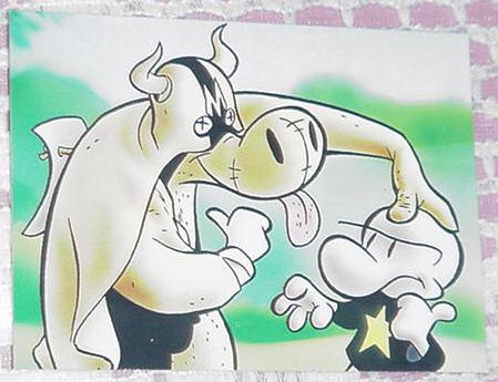 Bone Trading Card Remember the plan!