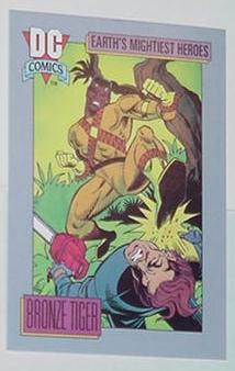 Bronze Tiger Trading Card DC Comics