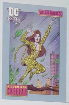 Cheetah Trading Card Silver Age Wonder Woman Villa