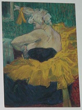 Clowness Chaku-Kao Trading Card Henri de Toulouse-