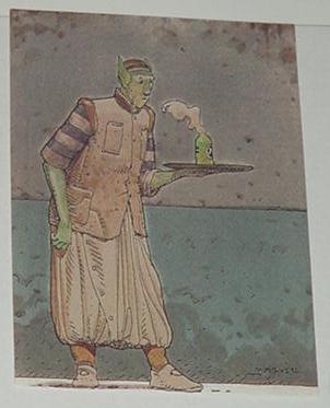 Concierge Trading Card Moebius Art
