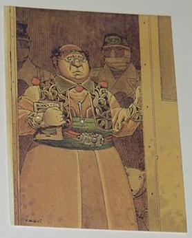 Controller Trading Card Moebius Man from Ciguri