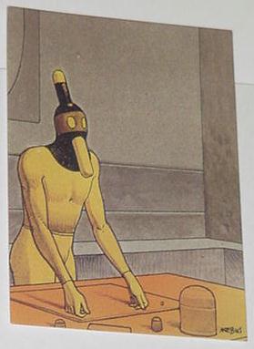 Coordinator Trading Card Moebius Art The Goddess
