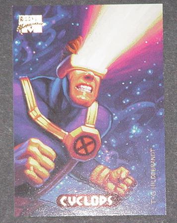 Cyclops Trading Card Uncanny X-Men Greg Tim Hildeb
