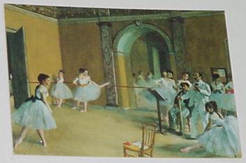 Dance Foyer Of Opera House Trading Card Edgar Dega