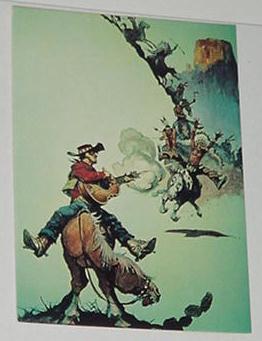 Fastest Guitar Alive Trading Card Frank Frazetta A