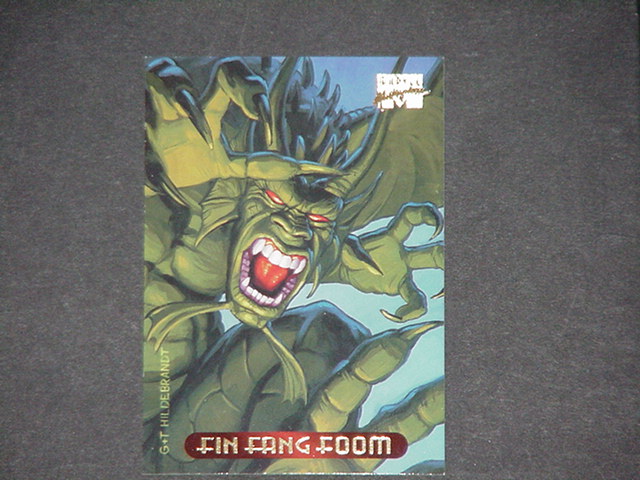 Fin Fang Foom Trading Card Greg Tim Hildebrandt