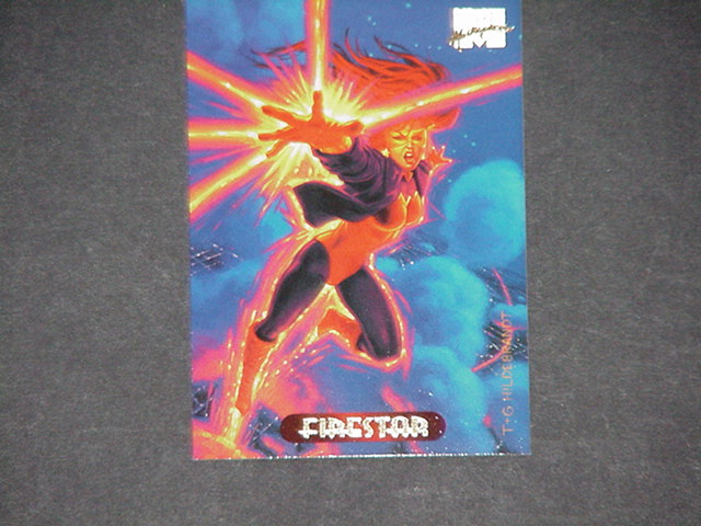Firestar Trading Card New Warriors Amazing Friends