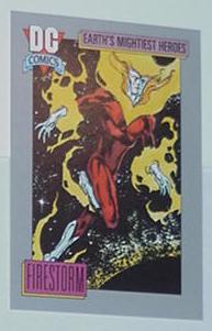 Firestorm Trading Card DC Comics