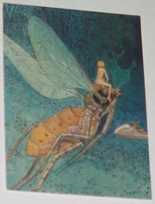 First Level Trading Card Moebius Art